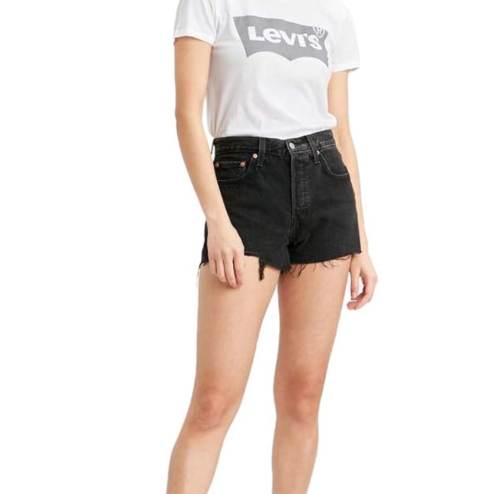 Levi’s 501 original, Black, cut off, size 32 Jean shorts